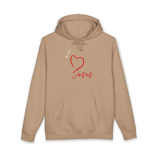 I Love Jesus Essentials Hoodie