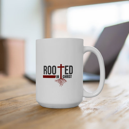 Rooted in christ Mug