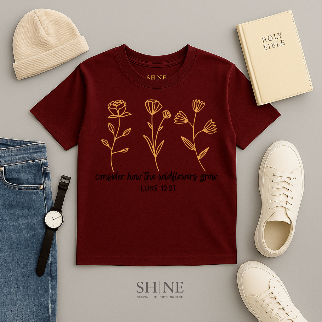 Consider How the Wildflowers Grow