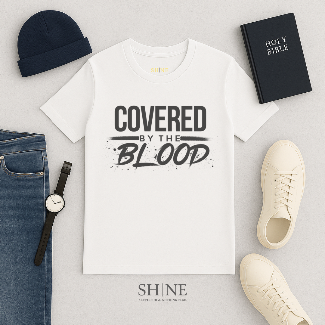 Covered by the blood