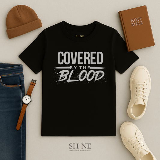 Covered by the blood