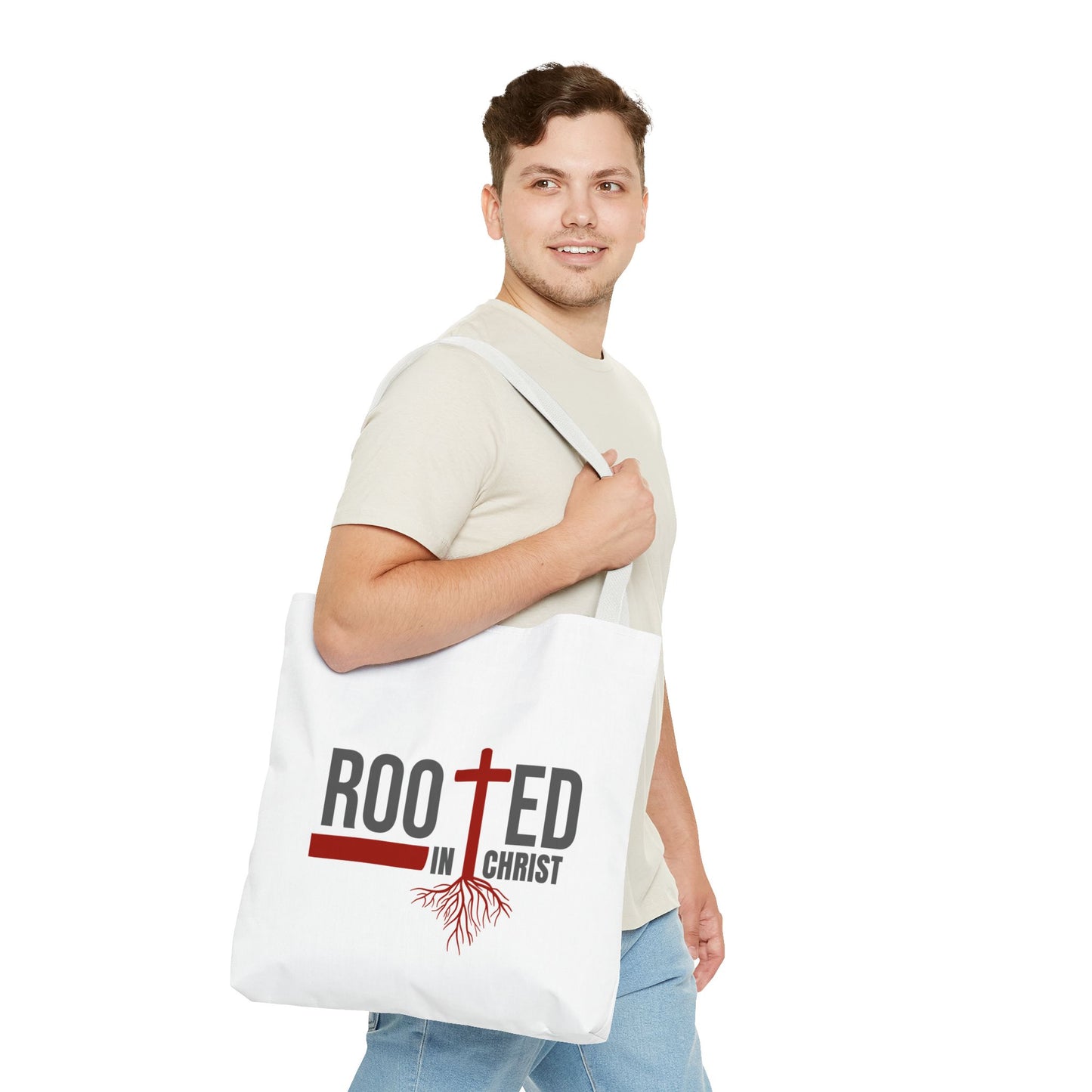 Rooted in christ Tote