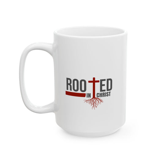 Rooted in christ Mug