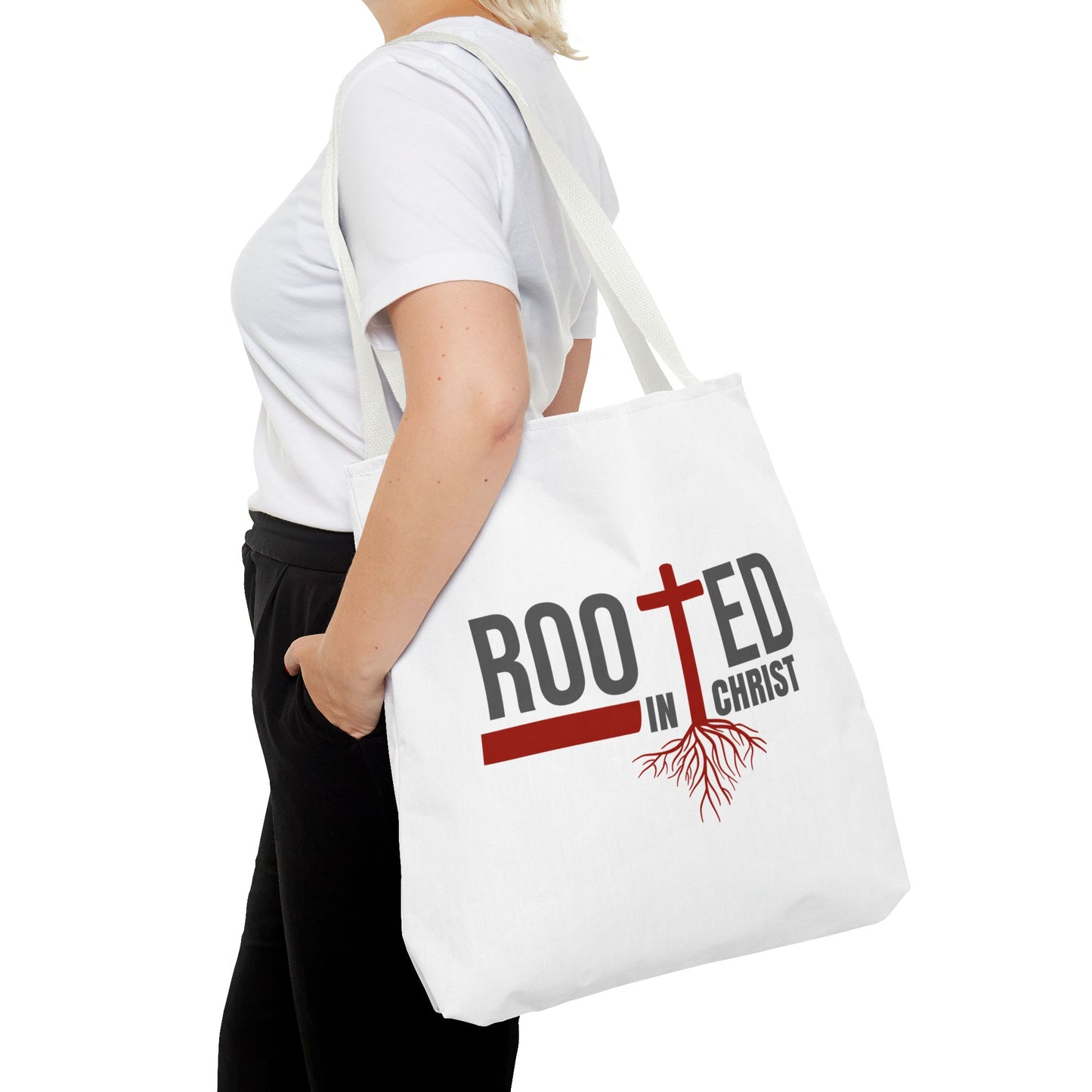 Rooted in christ Tote
