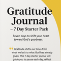 Gratitude Journal – 7 Day Starter Pack