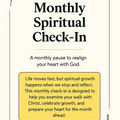Monthly Spiritual Check-In – Realign Your Heart with God