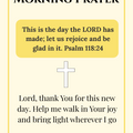 Morning & Evening Prayer Cards – Begin and End Your Day with God