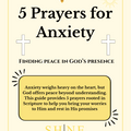 Prayer Guide for Anxiety – Find Peace in God’s Presence