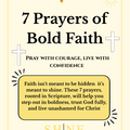 7 Prayers of Bold Faith – Pray with Courage, Live with Confidence